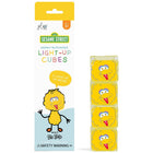 Glo Pals - Cubes lumineux sous licence - Grand Oiseau-Chaque pack comprend 4 cubes lumineux réutilisables