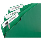 Avery – Étiquettes pour dossiers TrueBlock laser et jet d’encre – 3 7/16 po x 2/3 po – paquet de 600 (5366)-30 étiquettes par feuille