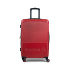 Reebok - Valise à roulettes pivotantes à coque rigide 26 po Time Out - Rouge-Poignée télescopique ergonomique pour confort et durabilité, avec hauteurs réglables sur plusieurs niveaux et poignées supérieures et latérales renforcées