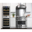 Kucht - 36 po Série KDF Cuisinière Pro Style au gaz propane - Acier inoxydable-Les brûleurs scellés facilitent le nettoyage en empêchant les déversements de pénétrer dans la surface de cuisson