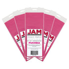 JAM Paper - Papier de soie - Rose Fuchsia - 50 feuilles-Accessoire d'emballage élégant pour les cadeaux, les paniers-cadeaux, la décoration et plus encore!