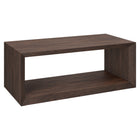 Hudson&Canal - Table basse rectangulaire Osmond 48" de largeur - Brun aulne-Un design contemporain moderne pour votre salon, votre bureau et plus encore