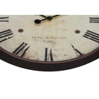 Monarch Specialties - Horloge - 20 po Rond - Horloge Murale - Brun Antique - Transitionnel-Fonction anti-bruit pour les espaces calmes. Aucun assemblage n'est requis, une seule pile AA (non incluse) est nécessaire pour installer et profiter de cette horloge décorative sans tracas