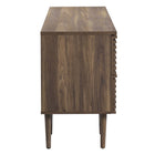 Modway - Render Bureau - Noyer-Tiroirs glissants à extension complète