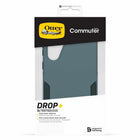 OtterBox - Commuter Case pour Samsung Galaxy S25+ - Sagebrush-Les rebords de l'écran maintiennent l'affichage surélevé en toute sécurité