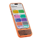 Clicks - Étui clavier pour iPhone 16 Pro Max - Spice-Passez à l’action en accédant aux raccourcis iOS et à la saisie vocale en appuyant sur un bouton