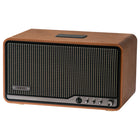 Edifier - Haut-parleur de table rétro S300, audio Hi-Res avec LDAC, système sans fil multi-pièces AirPlay 2, puissance RMS de 80 W et télécommande – Marron-Profitez d’une audio de haute qualité grâce au traitement numérique du signal de bout en bout en 24 bits/96 kHz. L’étage analogique prend en charge la conversion des signaux analogiques en numérique à la même haute résolution. Que vous utilisiez le port AUX pour une entrée analogique ou une diffusion numérique via USB-C ou Bluetooth, le S300 assure une c
