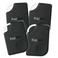 Kopplen - Ensemble de 4 localisateurs d’articles OmniTag Essential compatibles Apple FindMy – Noir, Paquet de 4-Ce traceur polyvalent s’attache facilement aux objets du quotidien comme les clés, les sacs et les bagages, vous permettant de suivre leur emplacement grâce à l’application Apple Find My. Avec ses capacités de localisation précises, il émet des alertes sonores pour vous guider directement vers vos objets égarés