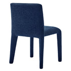 Modway - Rhodes Tissu tapis Chaise à manger - Marine-8