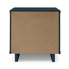 Manhattan Comfort - Table de nuit moderne Granville 1 tiroir 46 cm - Bleu Minuit-15,16" L x 18,11" l x 19,49" H