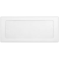 Enveloppes à fenêtre pleine face LUX #10 - 4-1/8 po x 9-1/2 po - 80 lb - blanc - paquet de 250-Dimensions : 4 1/8 po L x 9 1/2 po l