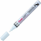 Pentel - Marqueur de peinture - Pointe moyenne - Pointe ogive - Encre blanche-Séchage rapide