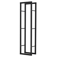 HOMCOM - Porte-bûches pour cheminée- 15,7 po x 9,8 po x 59,1 po-Porte-bûches pratique, maintient les bûches ensemble de façon serrée et sécurisée 