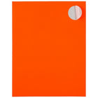 JAM Paper Sceaux autocollants ronds, 1 2/3 po dia., rouge néon, 120/paquet-Taille : 1,66