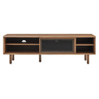 Modway - Kurtis 60 po Meuble TV, Noyer-Capacité de poids : 200 lb.
