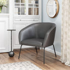 Zuo - Quinten Fauteuil d’appoint - Gris vintage-Dimensions: 26,0 po L x 28,3 po L x 28,7 po H