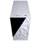 CyberPowerPC - Ordinateur de bureau de jeu - AMD Ryzen 5 8400F - NVIDIA GeForce RTX 5060 8 Go - 16 Go DDR5 - Disque SSD PCIe 4,0 de 2 To - Blanc-NVIDIA GeForce RTX 5060 8GB GDDR7