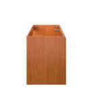 Modway - Scenic 48" Armoire de lavabo compatible avec un seul lavabo (non inclus) - Noyer cerisier-Bassin d’évier non inclus