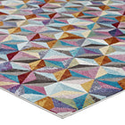 Modway - Arisa Mosaïque hexagonale géométrique Tapis de comédie 8 pi l x 10 pi L - Multicolore-Résistant aux taches / Facile à nettoyer