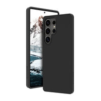dbramante1928 - Étui Costa Rica pour Samsung S25 Ultra - Noir-Fabriqué à partir de silicone recyclé et de plastique recyclé certifié GRS (1 étui = équivalent à 2 bouteilles de plastique de 0,5L). 100% recyclable.