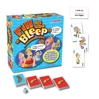 Talicor - Complètez Le Bip - Jeu amusant et éducatif pour les enfants-Jeu de cartes hilarant : les joueurs remplissent le vide avec leur meilleure carte BLEEP, créant mille rires