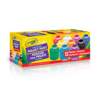 Peinture pour projets lavable Crayola, ensemble de 10-Idéal pour la classe et les salles d'art. Les activités de bricolage simples et amusantes sont un excellent moyen d'occuper et de divertir les enfants en toute créativité