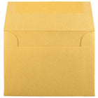  JAM Paper Enveloppes d'invitation métalliques A1 à 4 barres - 3,625 x 5,125 po - Stardream Gold - paquet de 25-Taille : 4 bars A1 (3,63 x 5,13 pouces)