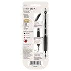 uni-ball - Stylos gel rétractables 207 – 0,7 mm – assortis – paquet de 3-L’encre gel résistante à l’eau et à la décoloration vous aide à composer des documents de haute qualité durables que vous pouvez archiver
