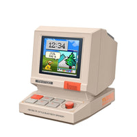 Divoom - MiniToo Enceinte Bluetooth rétro pixel art - Beige-Écran pixel DIY personnalisable : Créez vos propres dessins, animations et textes via l'application Divoom pour exprimer votre style unique
