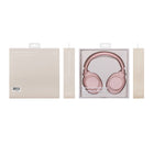 Basic Tech Écouteurs pliable sur l'oreille avec fil - Rose-6