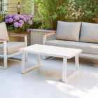 Zuo - Welt Table basse - Blanc-Capacité de poids maximale: 130