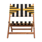 Zuo - Sunbeam Chaise Lounge - Multicolore-Structure en bois d’acacia massif résistant aux intempéries avec tressage en rotin synthétique