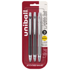 uniball - Jetstream RT Stylo à bille - 0,7 mm - Noir - Paquet de 3-Choix numéro un de Wirecutter du New York Times depuis 2013 et reconnu comme le meilleur stylo à bille pour un usage quotidien
