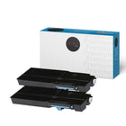 Premium Tone - Xerox 106R03502 Toner compatible - Cyan - Paquet de 2-Toner compatible