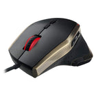 Adesso - iMouse X3 - Souris de jeu ergonomique RGB filaire USB - noir-Design confortable pour usage prolongé