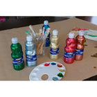 Prang - Peinture Tempera métallique lavable - 16 oz - couleurs assorties - paquet de 6-10