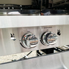 Kucht - Four à pizza portatif au propane pour l’extérieur Napoli - Acier inoxydable-Pelle et brosse pour four à pizza incluses