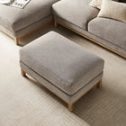 Modway - Roscoe Tissu Ottoman - Étain-Bobine enchevuchée + Ressorts sinueux