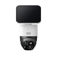 eufy Security - Caméra IP d'extérieur sans fil SoloCam S340 - Noir/Blanc-Avec un ensoleillement optimal, le panneau solaire amovible peut recueillir et stocker de 800 à 1 200 mAh par jour