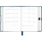 AT-A-GLANCE - Agenda hebdomadaire/mensuel Foundation non daté - 8 1/4 po H x 5 3/4 po l - Bleu - Anglais-Fixez des objectifs spécifiques en fonction de vos priorités et planifiez vos prochaines étapes