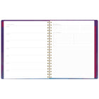 Mead - West Village Agenda hebdomadaire/mensuel non daté - 12 mois - 11 po H x 9 po l - grand-Couverture en poly irisé