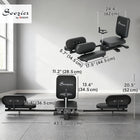 Soozier - Écarteur De Jambes - Machine D’Étirement Des Jambes Pour La Flexibilité Des Écarts-Le cadre en acier robuste supporte 264 lb, offrant un entraînement stable et sans oscillation  