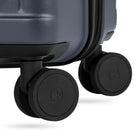Swiss Gear - Grande valise pivotante 84 po - bleu marine-Pieds latéraux pour un emballage et un déballage pratiques en position verticale