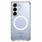 ITSKINS - Étui Hybrid_R avec aimants pour Samsung Galaxy S26+, Transparent-Testé contre une chute de 3 m / 10 pieds