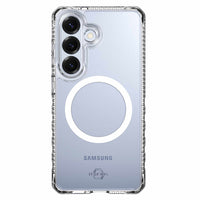 ITSKINS - Étui Hybrid_R avec aimants pour Samsung Galaxy S26+, Transparent-Testé contre une chute de 3 m / 10 pieds