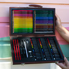Art 101 - Dessiner et colorier le bois – Ensemble d'art de 106 pièces-Comprend 45 pastels à l'huile crémeux