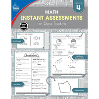 Livre numérique : Carson Dellosa - Instant Assessments for Data Tracking: Math Workbook, 4e année-1