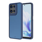 AXS - PROShield étui anti-choc pour Motorola Moto G 5G (2025)  - Bleu-Revêtement antidérapant au toucher doux 