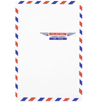 JAM Paper Enveloppes pour correspondance aérienne à ouverture au sommet, 6 x 9 po, 1000/paquet-Enveloppes conçues pour la correspondance aérienne