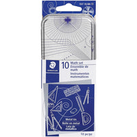 Staedtler - Coffret de géométrie 10 pièces-Ensemble de géométrie
